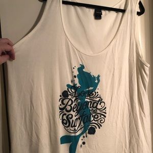 Torrid Little Mermaid tanktop brandnew WITHOUT tag